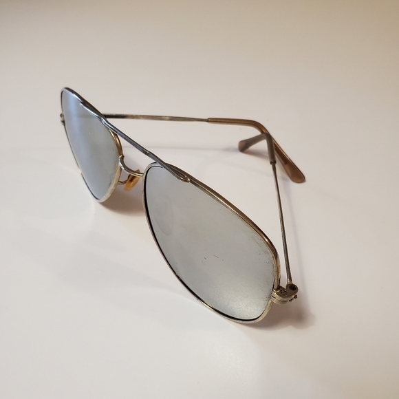Vintage Sun-Ray Taiwan Mirror Aviator Sunglasses - Picture 15 of 15